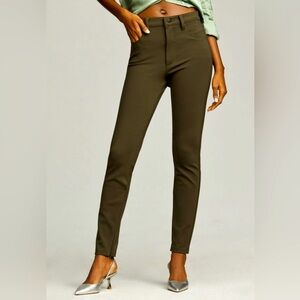 PISTOLA Sz 29 Kendall Pants Skinny High Rise Stretchy Zipper Hem Jeans Scuba